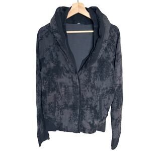 Lululemon Size 10 To Class Jacket Sea Bed Black Deep Coal